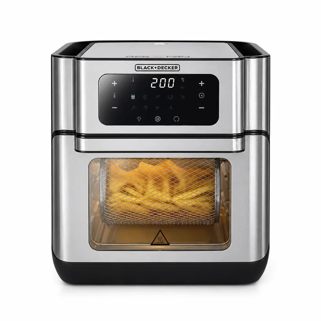 BLACK+DECKER AOF100-B5 12L Air Fryer Oven 1500W