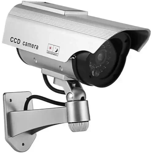 Solar powered limitation camera/ cctv amera - Sliver