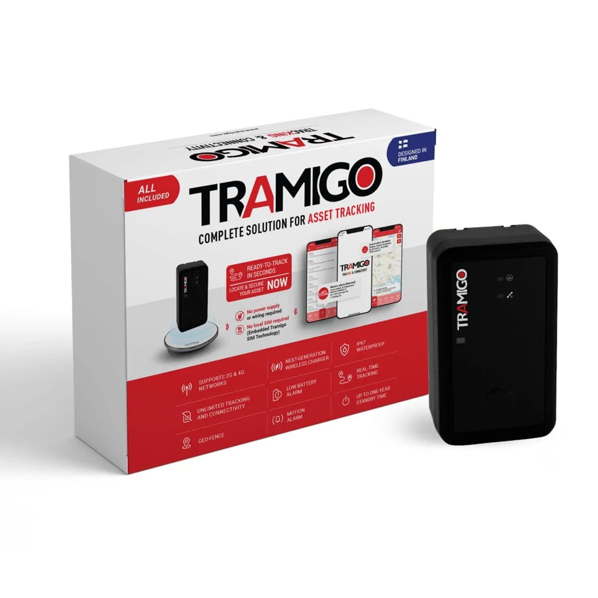 Tramigo Real-Time GPS Vehicle Tracker with Live Location & Alerts
