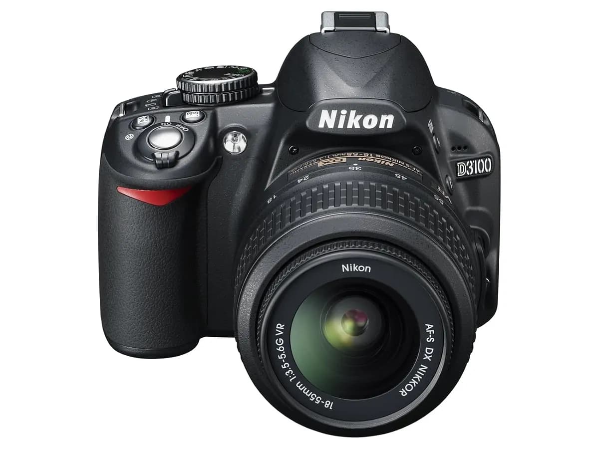 Nikon D3100 DSLR Camera Kit with 55-200mm Lens - Great Entry-Level DSLR
