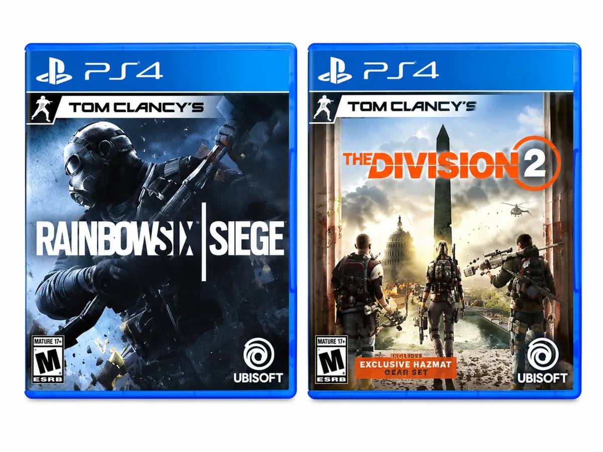 Sony Tom Clancy's The Division + Rainbow Six Siege Double Pack PS4