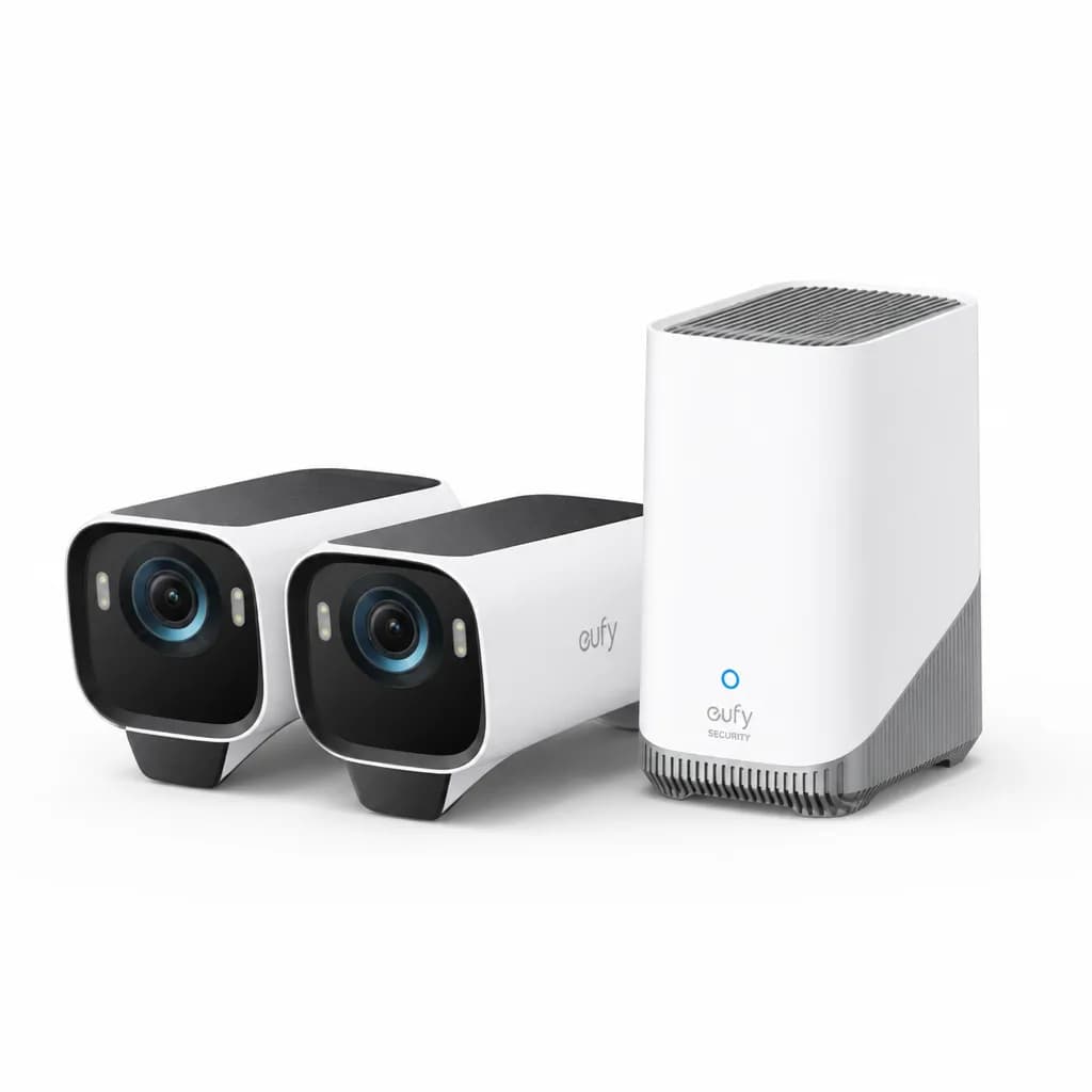 Anker EufyCam S3 Pro 2 Cam Kit 4K Solar Security Camera