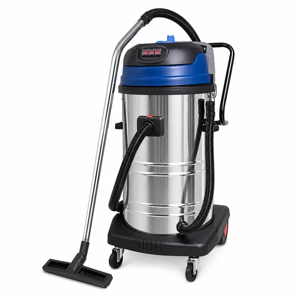 Vacuum Cleaner Wet Dry 2 Motors 80l 3000w