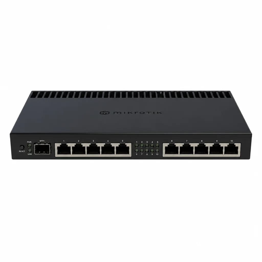 MikroTik RB4011iGS+RM 10-Port Gigabit Router