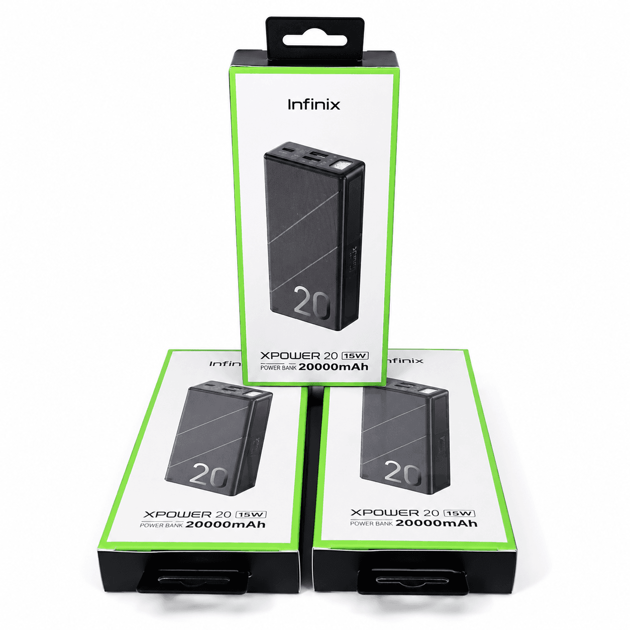 Infinix XP 20L(20000mAh) 15W Type C IN&OUT with flashlight