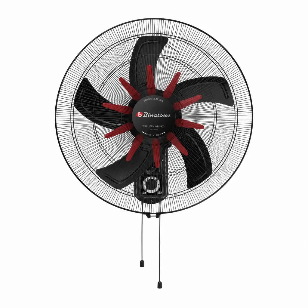 Binatone 18" High Efficiency Wall Fan - Wf-1802 - 120w