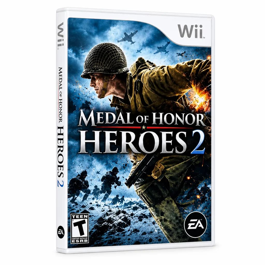 Medal of Honor: Heroes 2 - Nintendo Wii -NTSC
