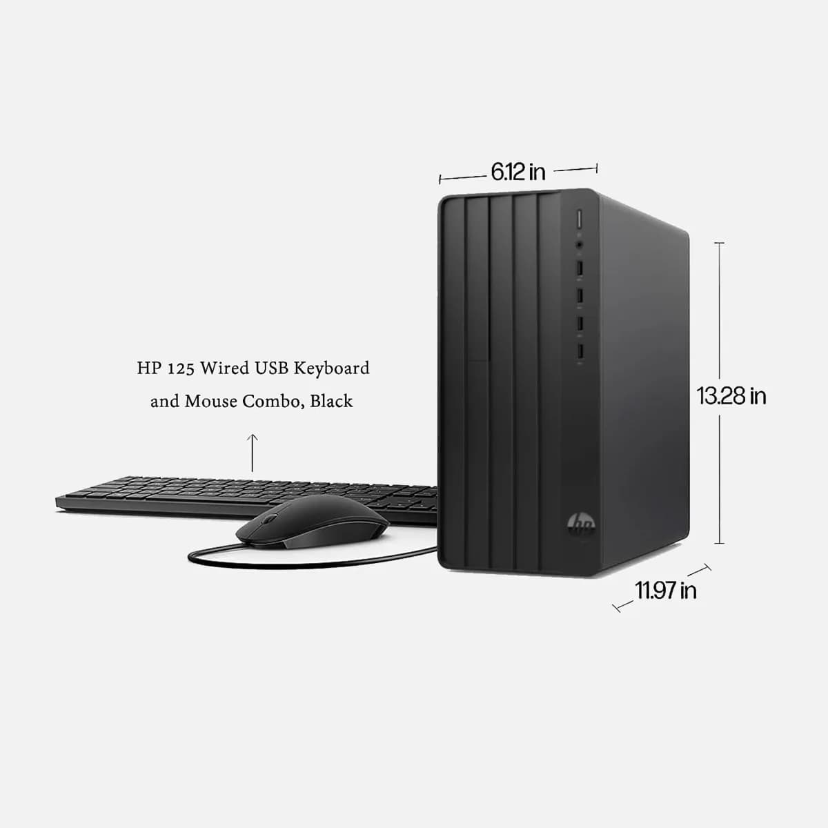 Hp 290 sff Desktop Core i5 13th Gen Up 4.6ghz 8gb Ram 512ssd No Monitor