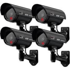Dummy Fake Security CCTV Camera - 4Pieces
