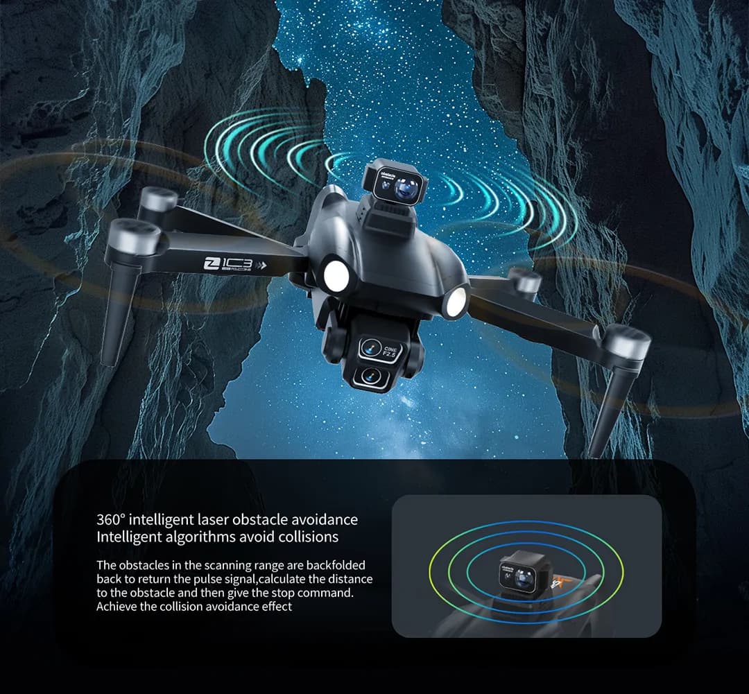 Tramigo Z103 5G GPS Drone With Dual HD Cameras 8K FPV