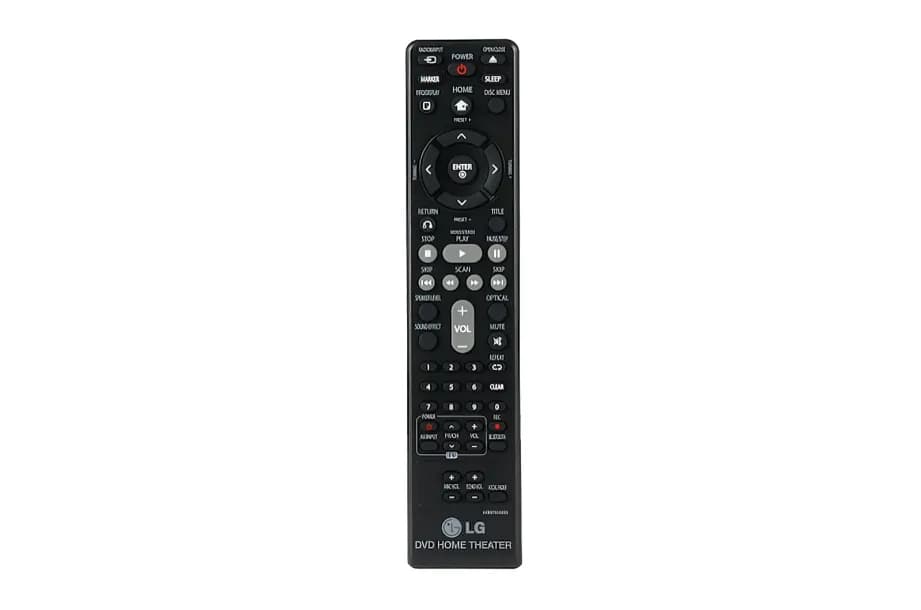 LG Dvd and Home Theater Remote control
