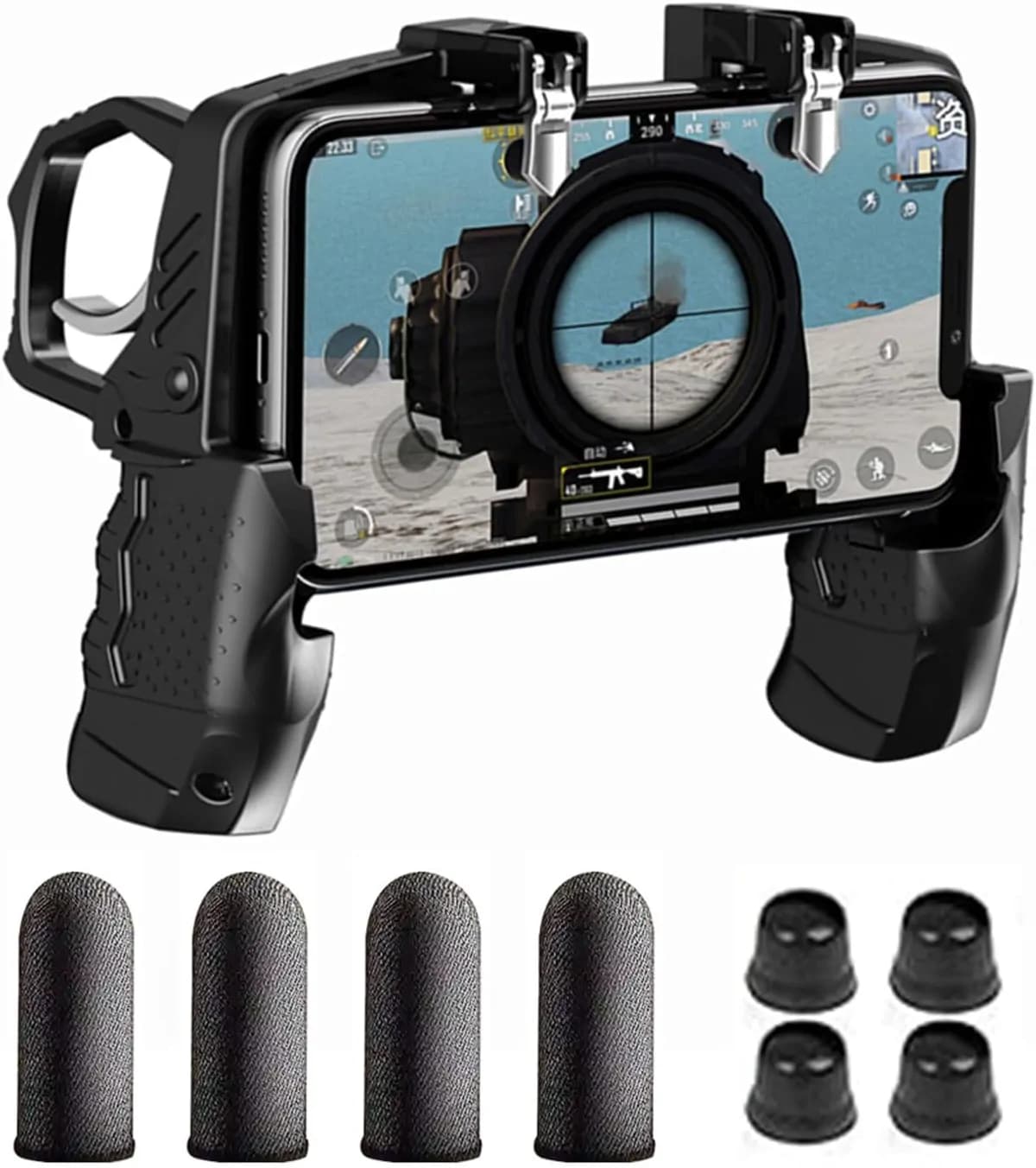 K21 Mobile Game Controller For Pubg Game Triggers Smartphone + iPhone