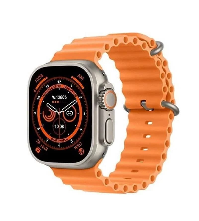 GPS Body Temperature Ultra Max Series 8 NFC Smartwatch