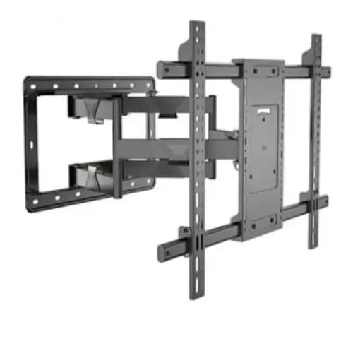 A&S Television Wall Stand 75–120 Inches – Black
