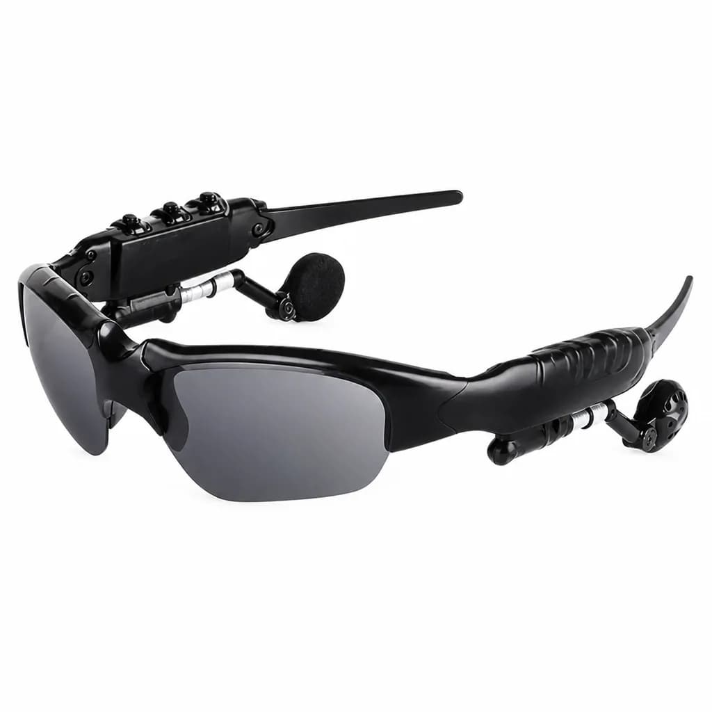 Spy Audio Recording Sunglasses with Call Answering Button