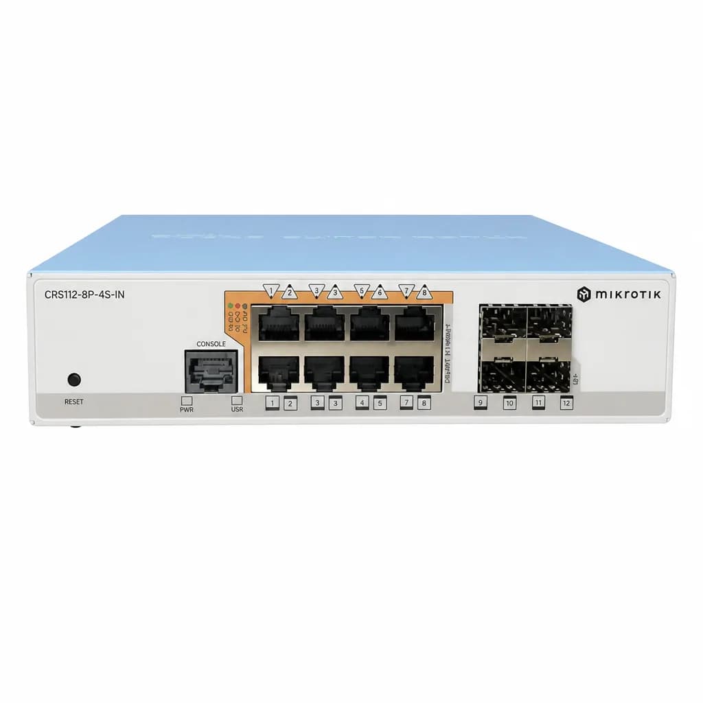Mikrotik Crs112-8p-4s-in