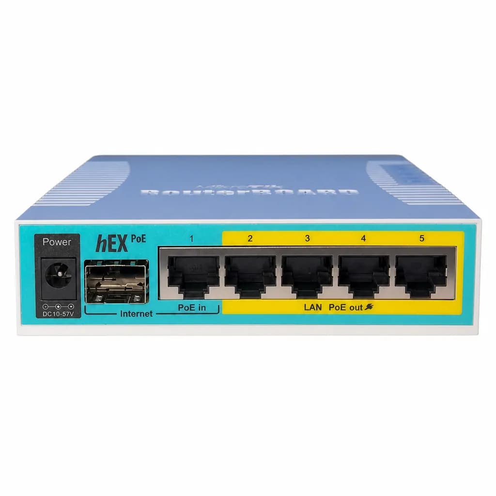 MikroTik hEX PoE RB960PGS 5-Port Gigabit Router with PoE