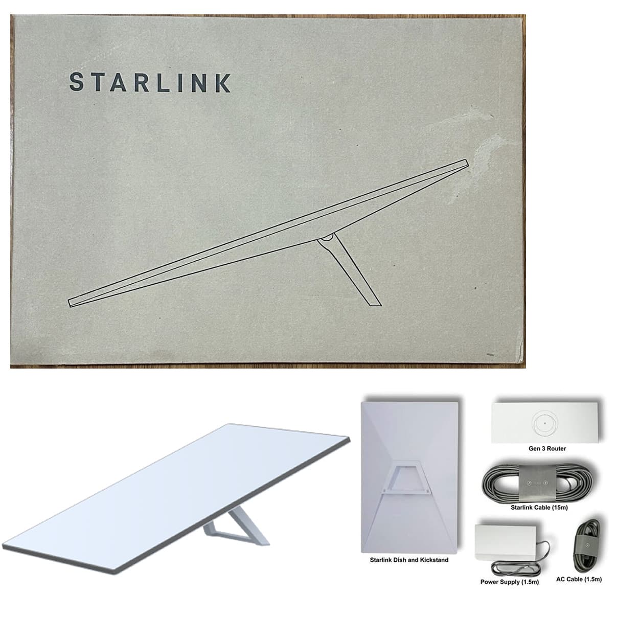 Starlink Gen 3 V4 Standard Satellite Internet Kit