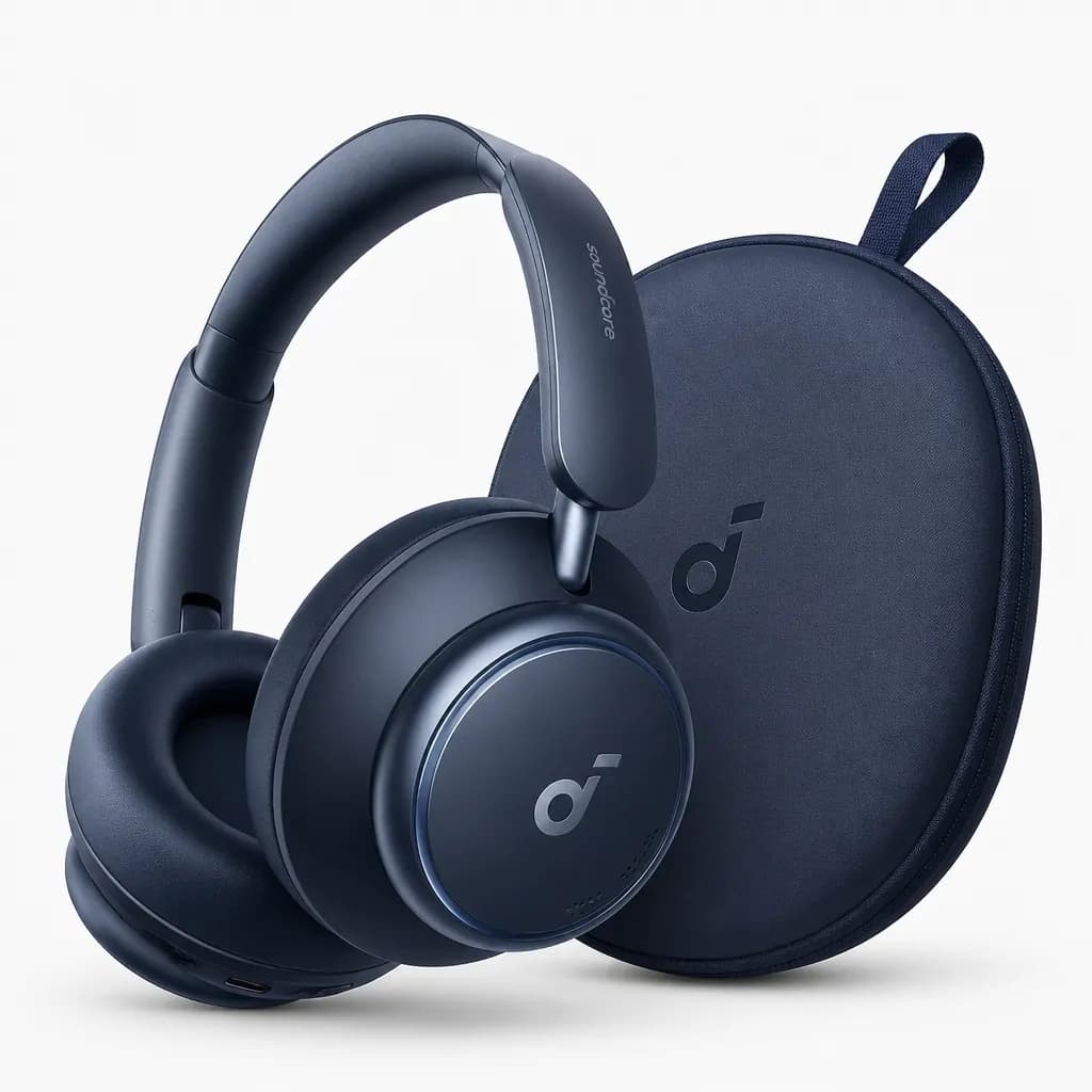 Soundcore Space Q45 Adaptive ANC Headphones Blue