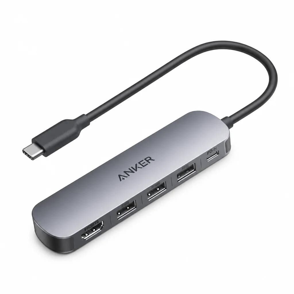 Anker Sabrent 5-in-1 USB-C Hub 4K HDMI