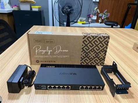 MikroTik RB4011iGS+RM 10-Port Gigabit Router with 10G SFP+