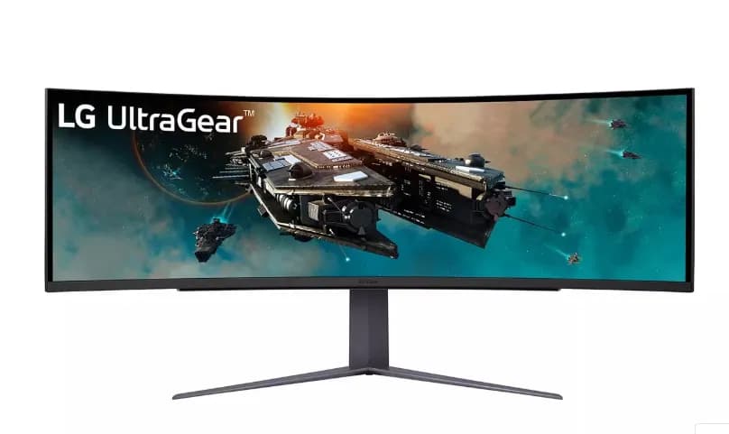 Curved Gaming Monitor - 49gr85dc-b - 49" Ultragear Dqhd (5120x1440)