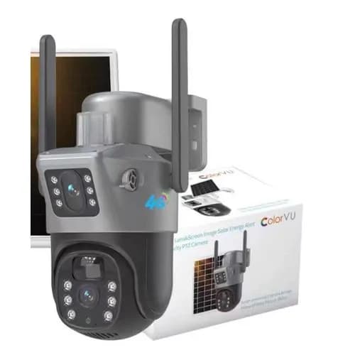 Integrated 4g Ptz Solar Cctv Camera 5mp