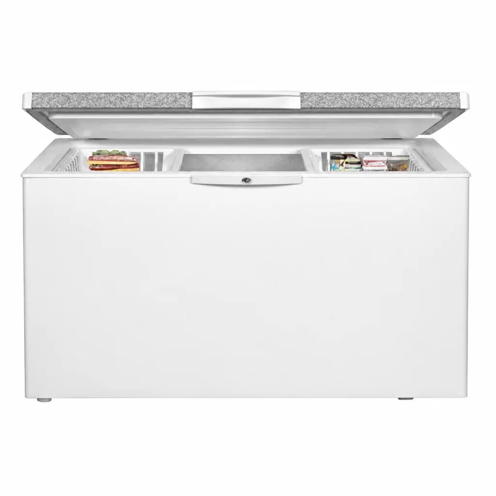 Beko HS530S 530L Marble Top Chest Freezer