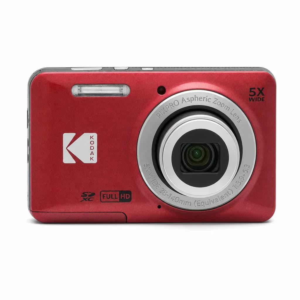 Kodak PIXPRO FZ55 Red 16MP Digital Camera