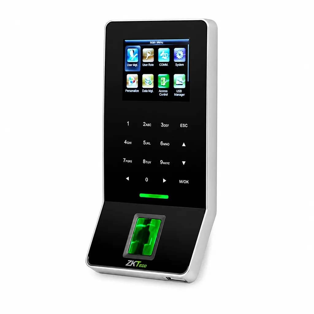 ZKTeco F22 WiFi TCP/IP Fingerprint Time Clock & Access Control with EM ID Card