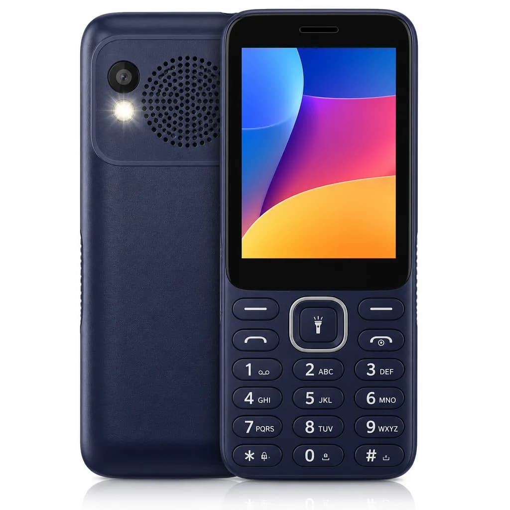 Tecno T352 Dual SIM Feature Phone – 2.8" Display, Long-Lasting Battery, Wireless FM Radio & Bluetooth