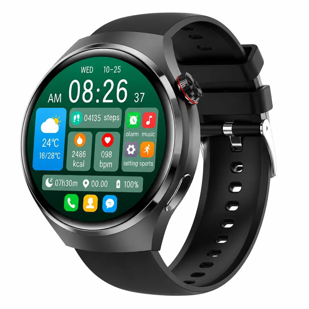 Watch 5 Pro Smart Fitness Tracker Black