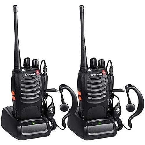 Baofeng BF-888S Walkie Talkie Two-Way Radio 2 Pieces – Black