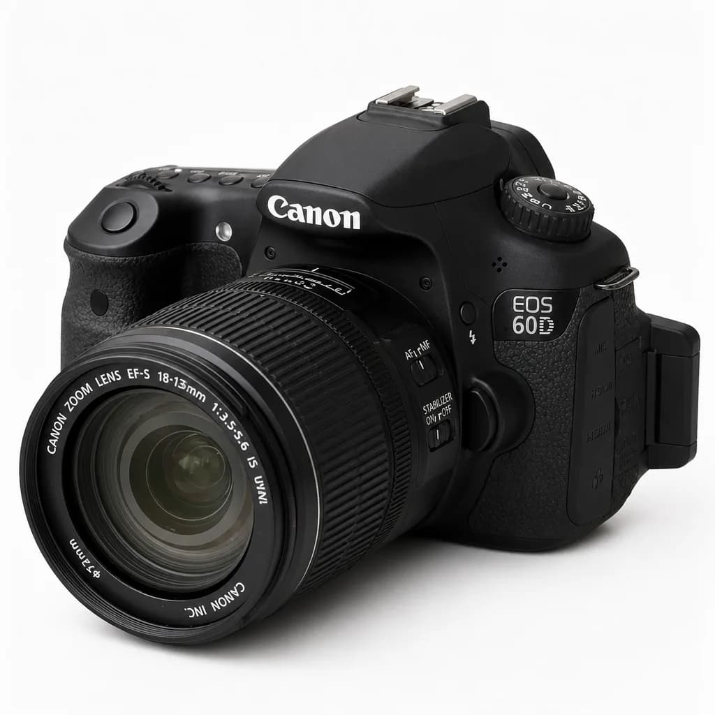 Canon EOS 60D DSLR Camera with 18-135mm Lens