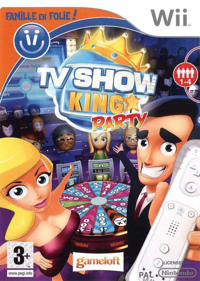 TV Show King Party Nintendo Wii PAL