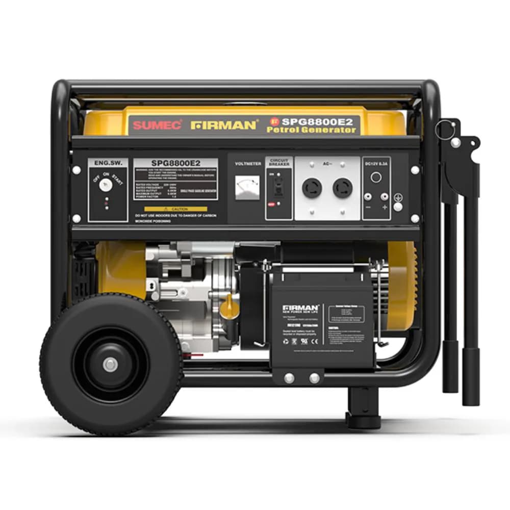 Sumec Firman SPG8800E2 6.6kVA Key Start Generator