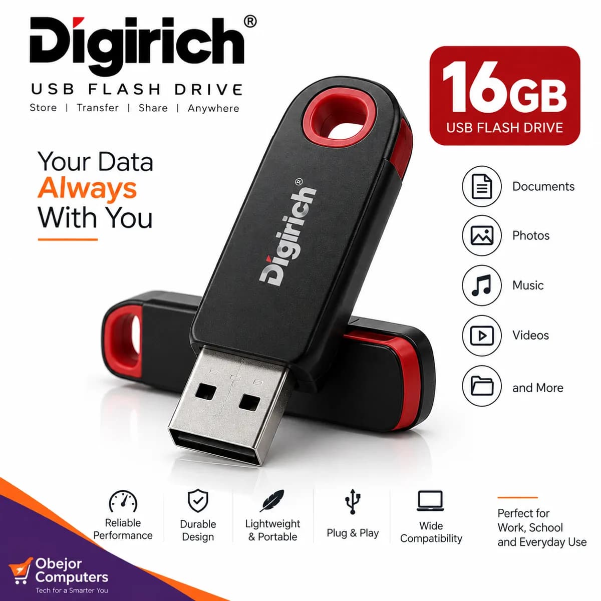 Digirich USB Flash Drive 16GB