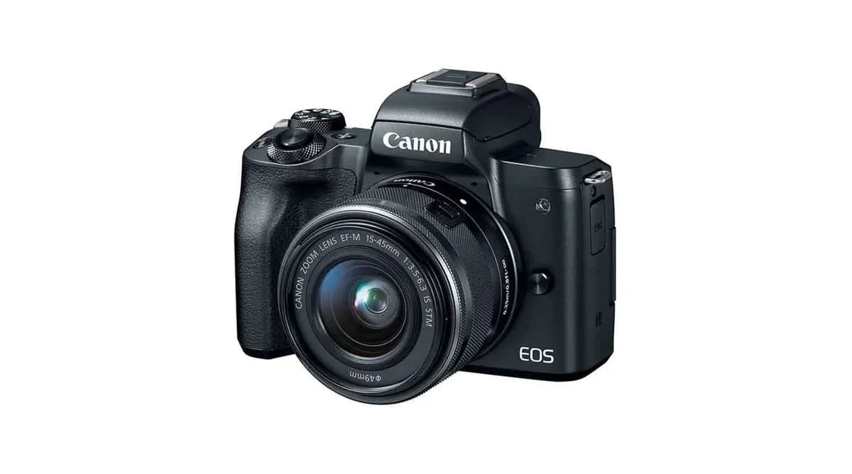 Canon EOS M50 Mirrorless Vlogging Camera with EF-M 15-45mm Lens