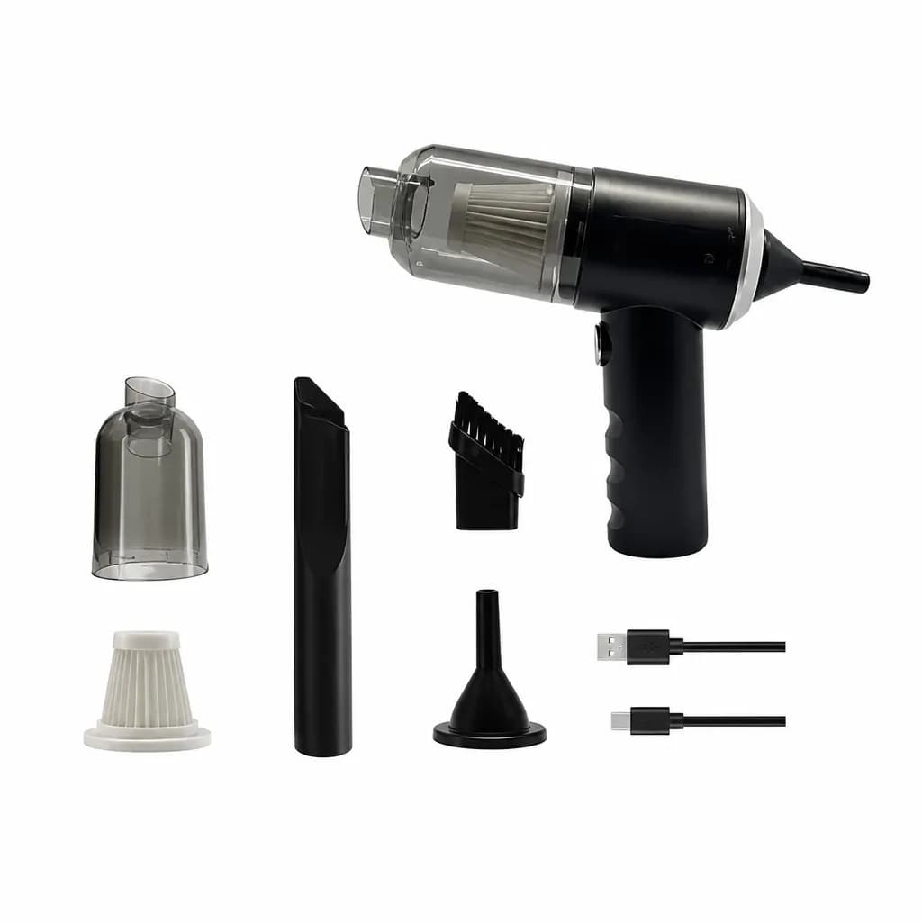 Short Name: 3 in 1 Mini Car Vacuum Cleaner