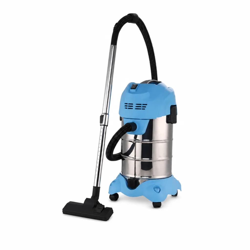 30L 1000W Vacuum Cleaner Blue Silver