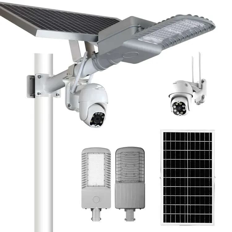 Solar Integrated Waterproof Street Full Light With Hd Security Camera
