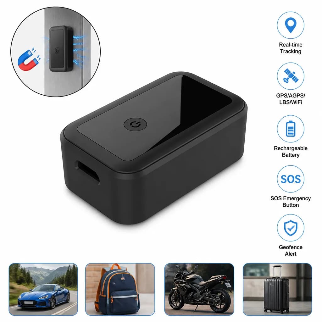 GF-22 Mini Magnetic GPS Tracker