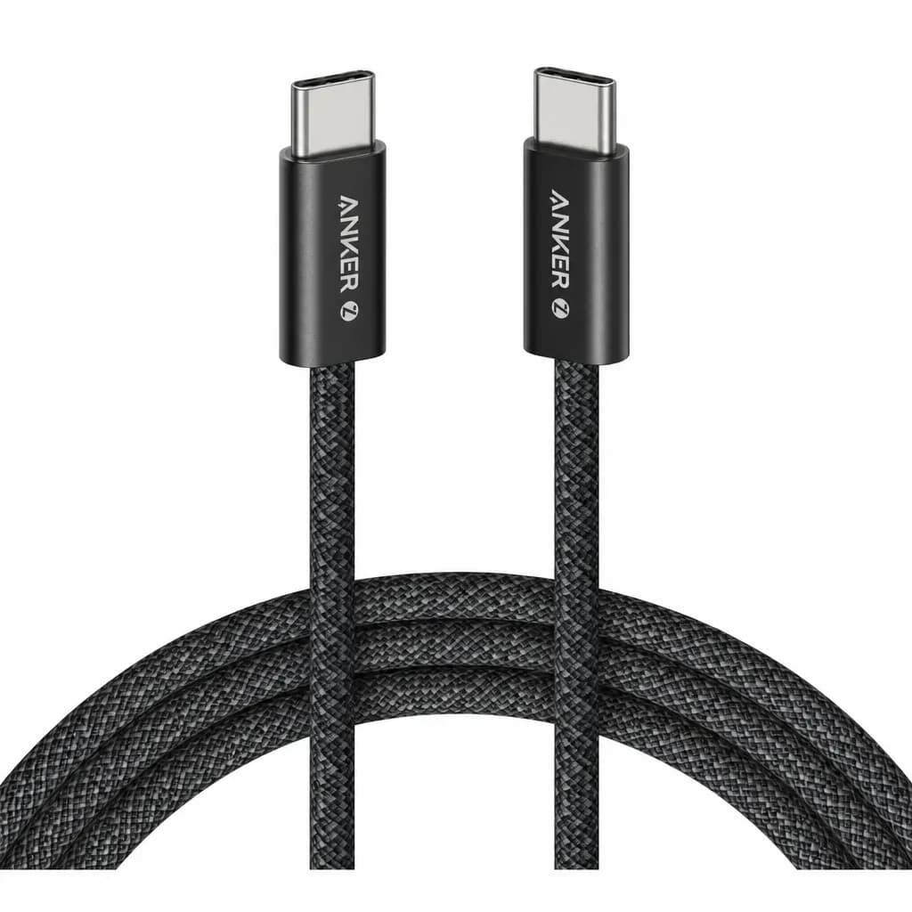 Anker Zolo USB-C to USB-C Cable 240W 6ft Black
