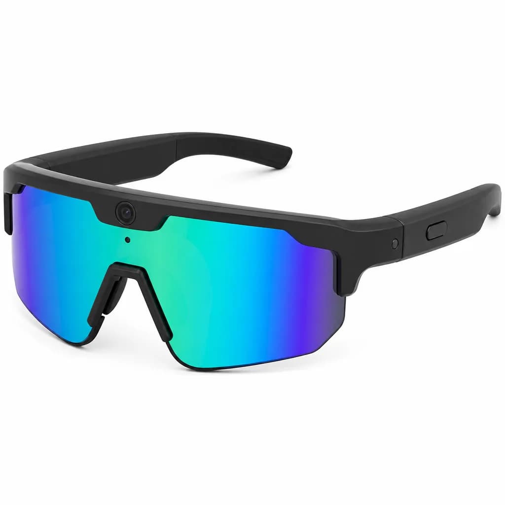 Snt stride Ai smart 12mp HD camera BT chatgpt Music cycling Glass
