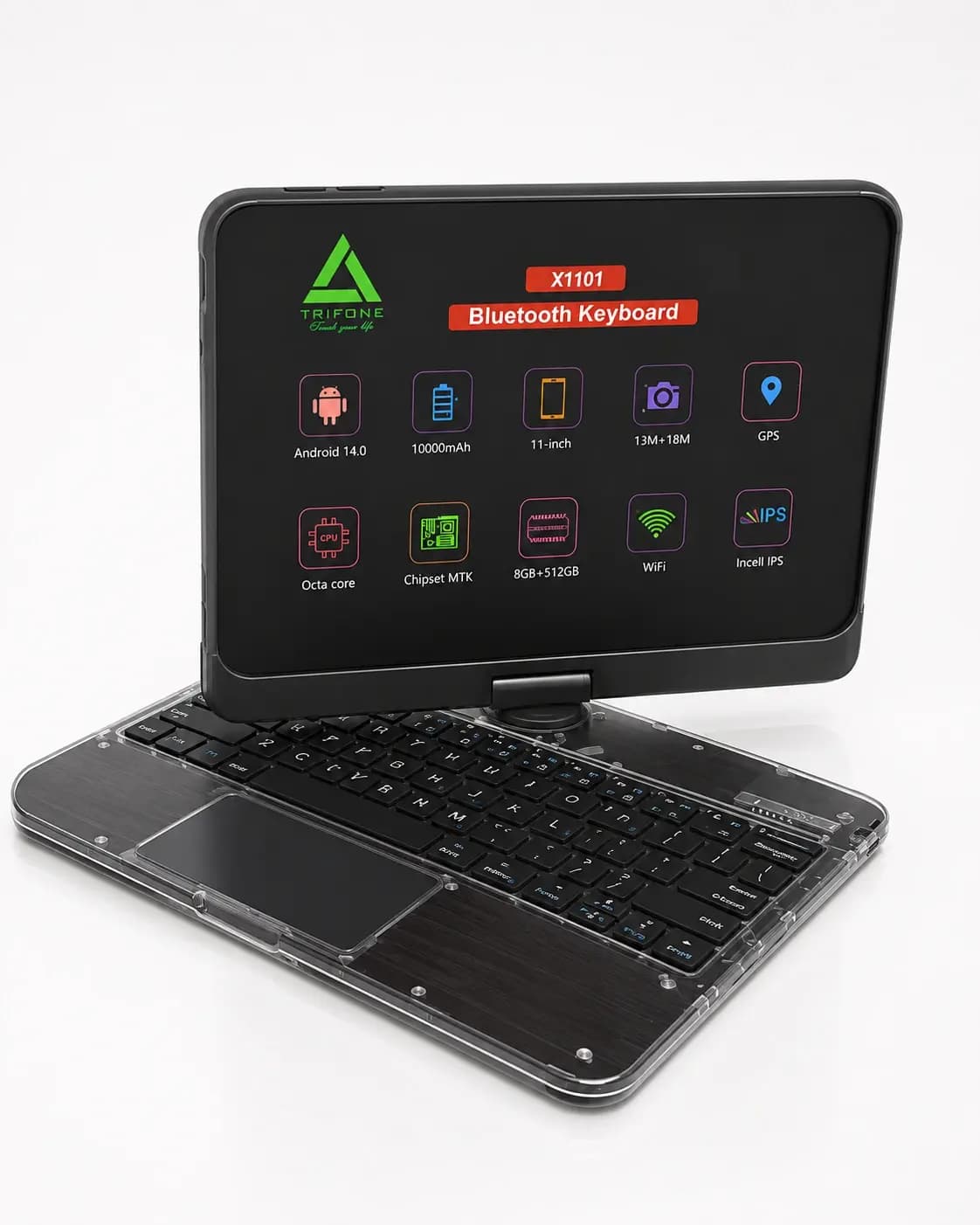 TRIFONE X1101 11 Inch 8gb Ram 512gb Rom Sim Enable Android 14