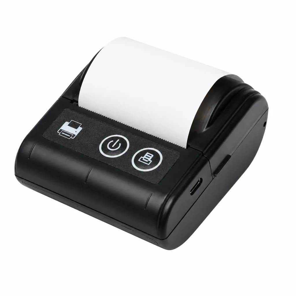 Mini Bluetooth Thermal Printer – Portable Wireless Receipt Printer