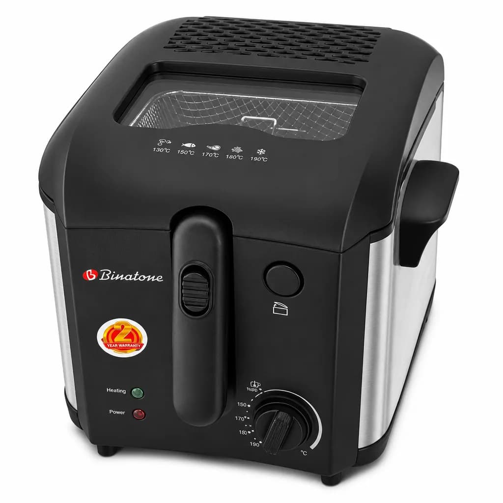 Binatone Deep Fryer Df 2500 - Black - 1600W