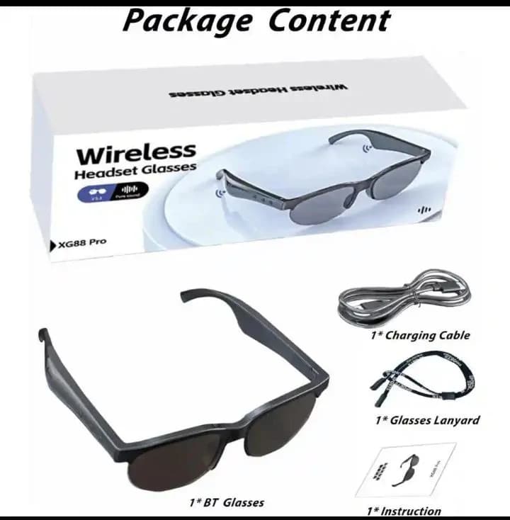 Smart Bluetooth Glasses Headset Calling Glasses XG88Pro