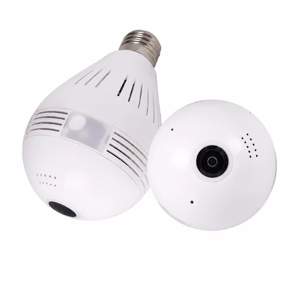 4G WiFi Panorama Security Camera Bulb