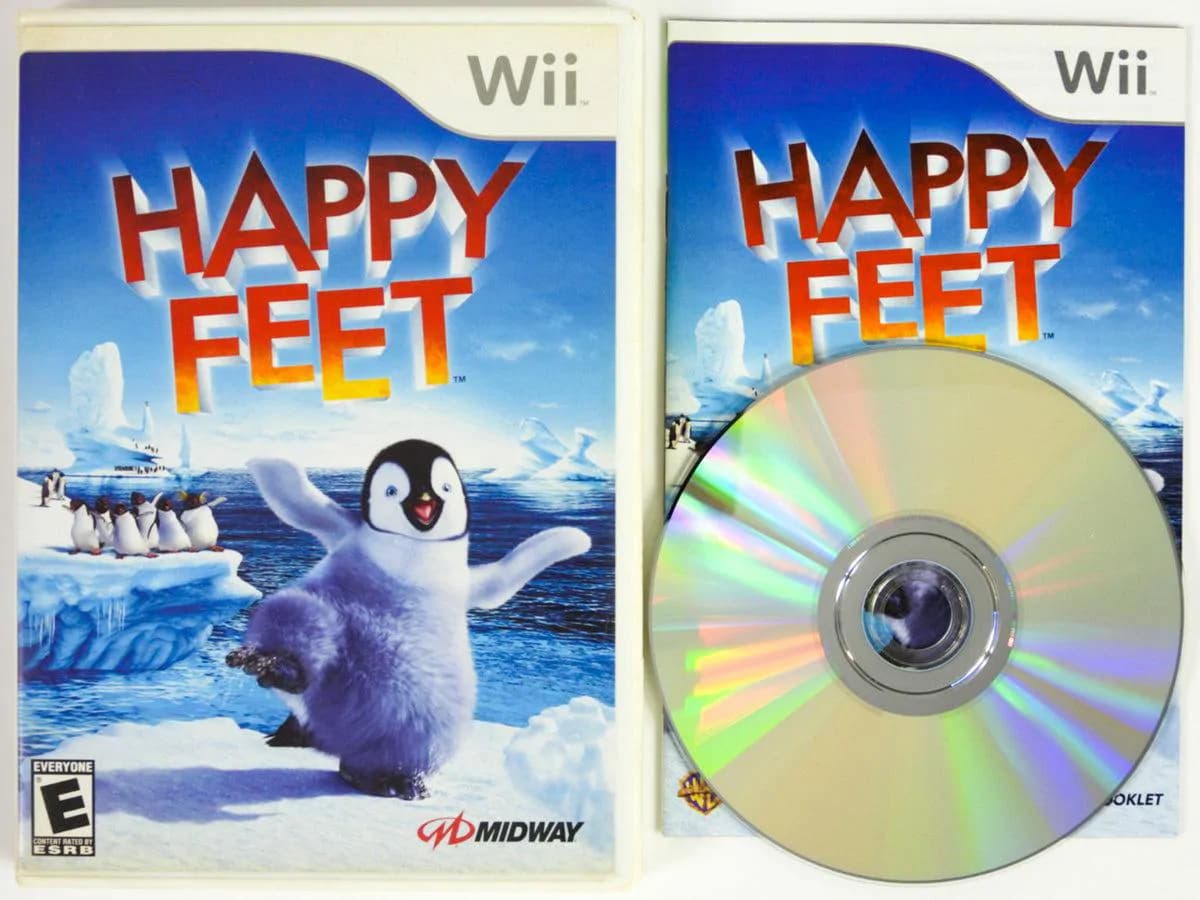 MIDWAY HAPPY FEET NINTENDO WII